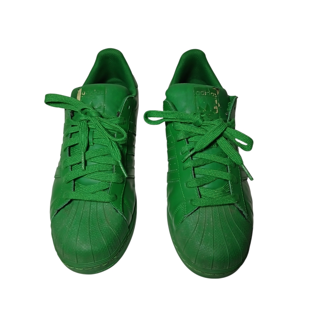 Green Adidas Sneakers - Picture 2 of 10